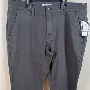 Oak & Rye Men's Charcoal Gray Chino Pants 38x30